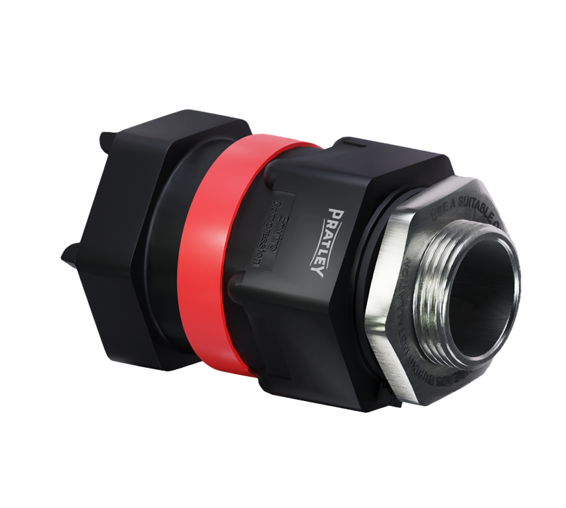 Model_Image_Pratley Stainless Steel Enviro Compression Ex d Taper-Tech® Cable Gland